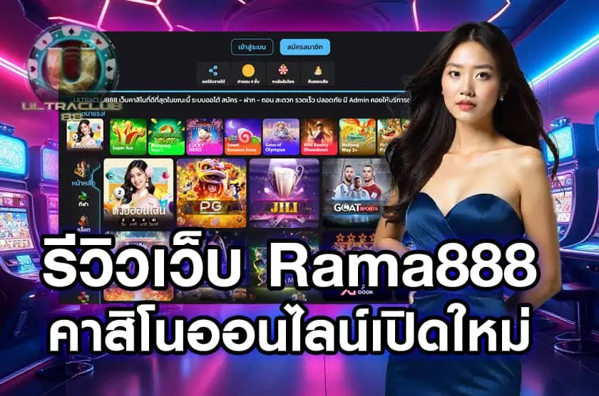 Rama888 คาสิโนออนไลน์เปิดใหม่